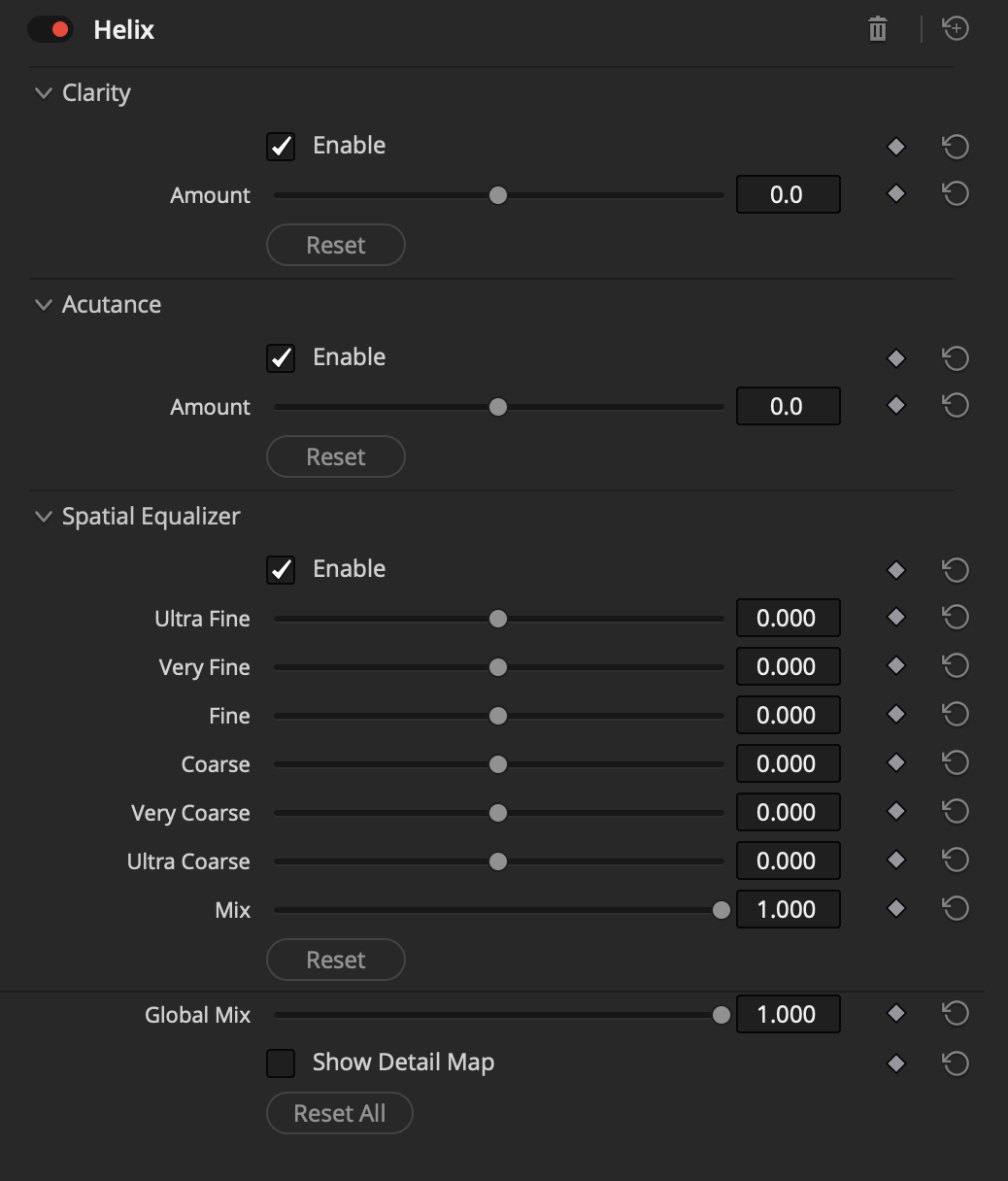 Helix Interface